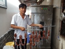 Huớng dẫn cách làm lạp xưởng sấy khô bằng máy sấy